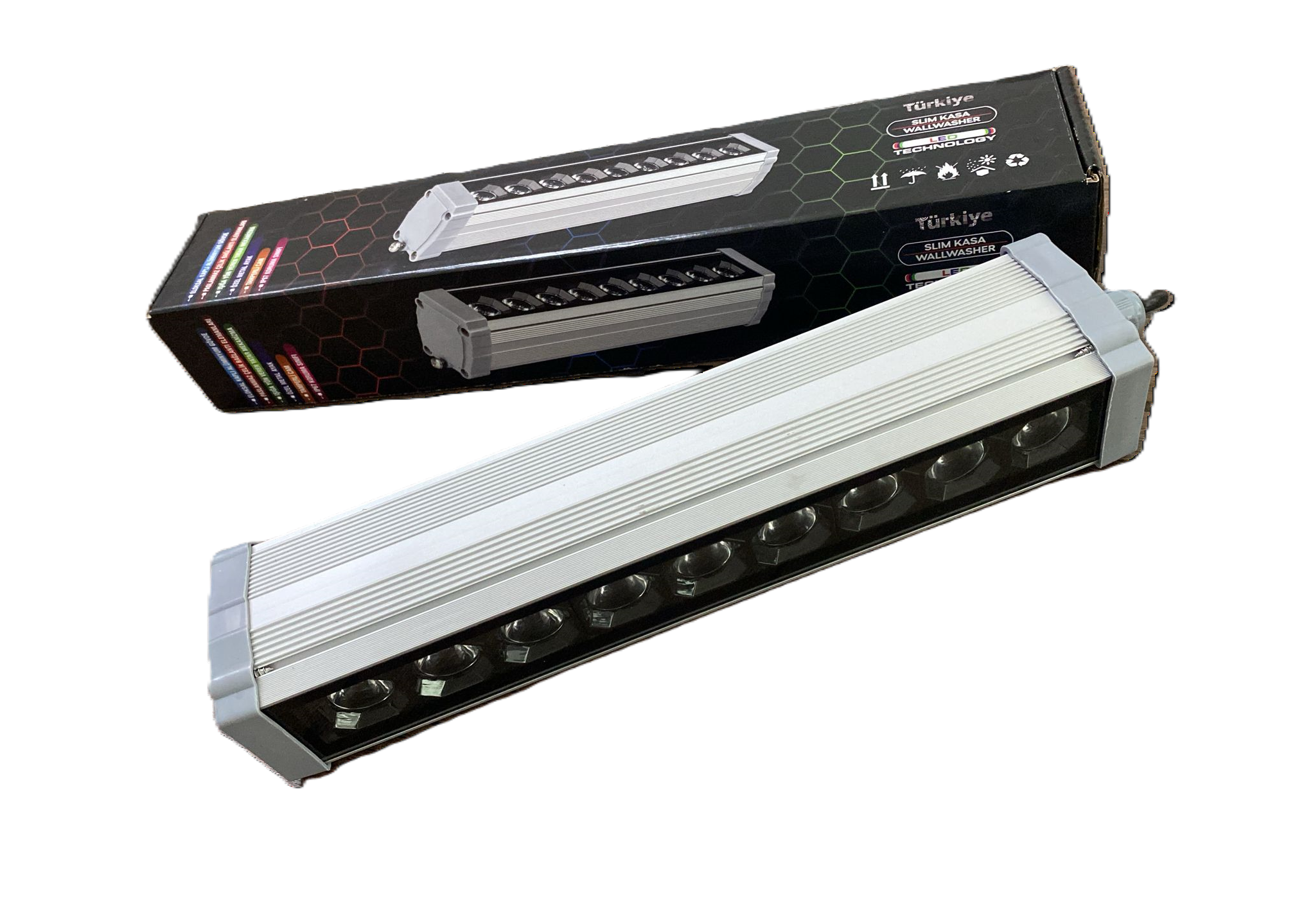 Wallwasher Duvar Bomaya 20 Cm Japan Led Mavi Işık